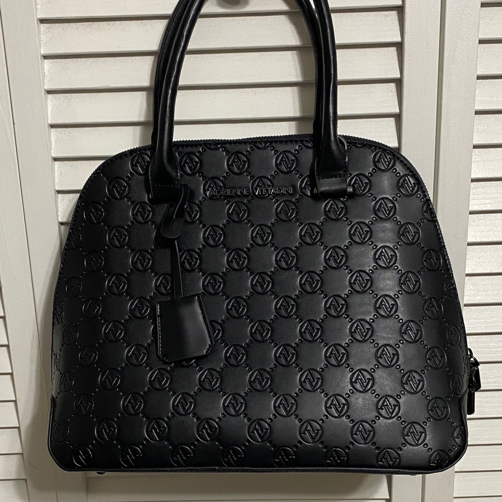 Adrienne Vittadini Black Satchel